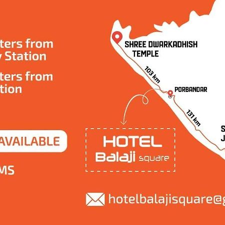 Hotel Balaji Square Porbandar Exteriér fotografie